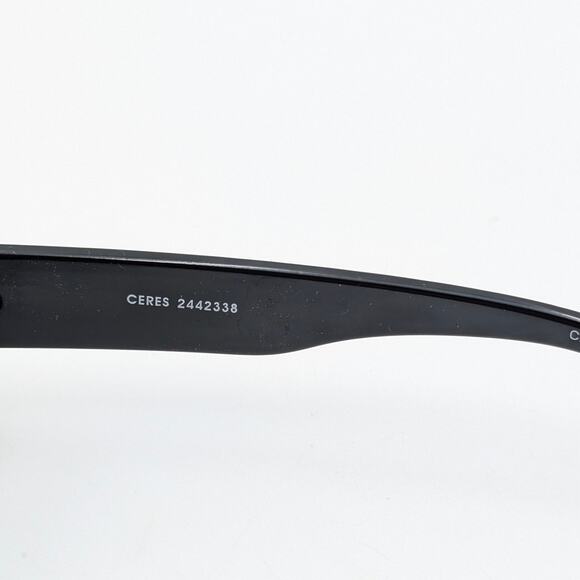 Aire Ceres Unisex Rectangle Sunglasses Black Frame with Smoke Mono Lens M Size - Picture 3 of 8